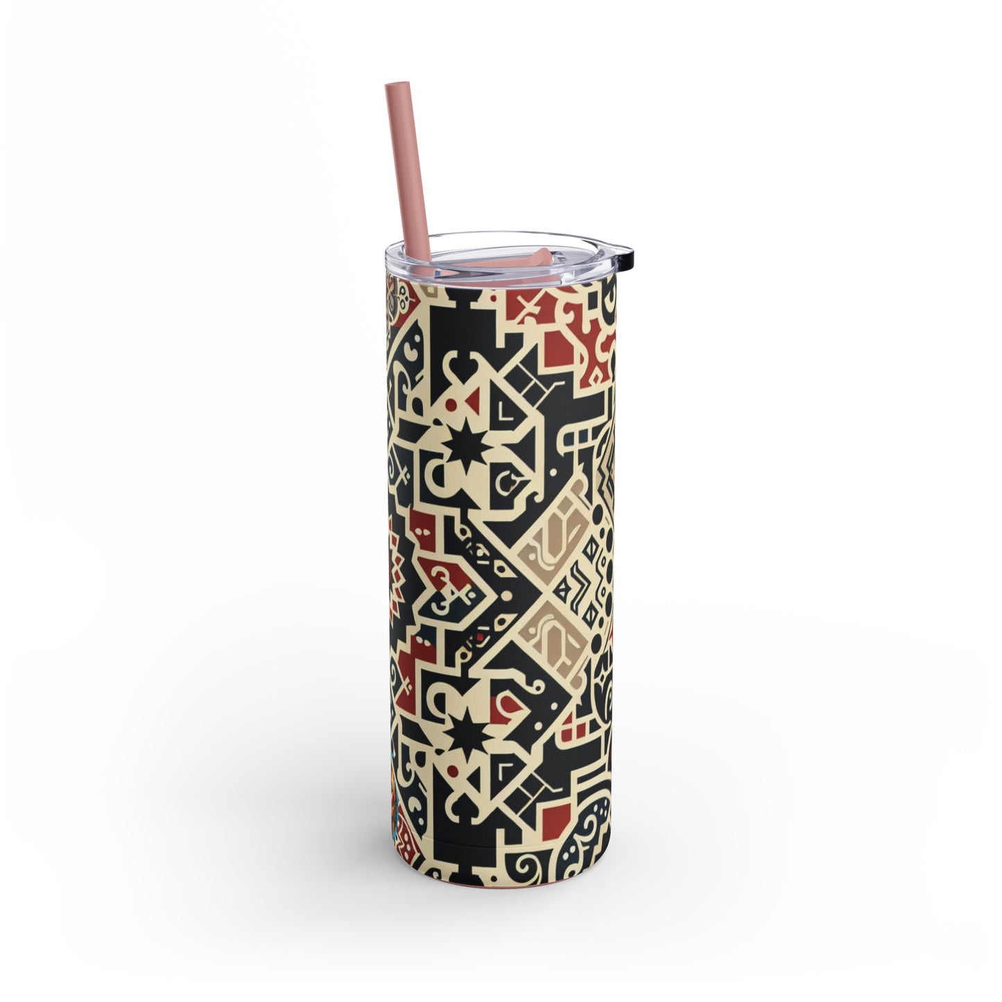 Mosaic Pattern Travel Tumbler