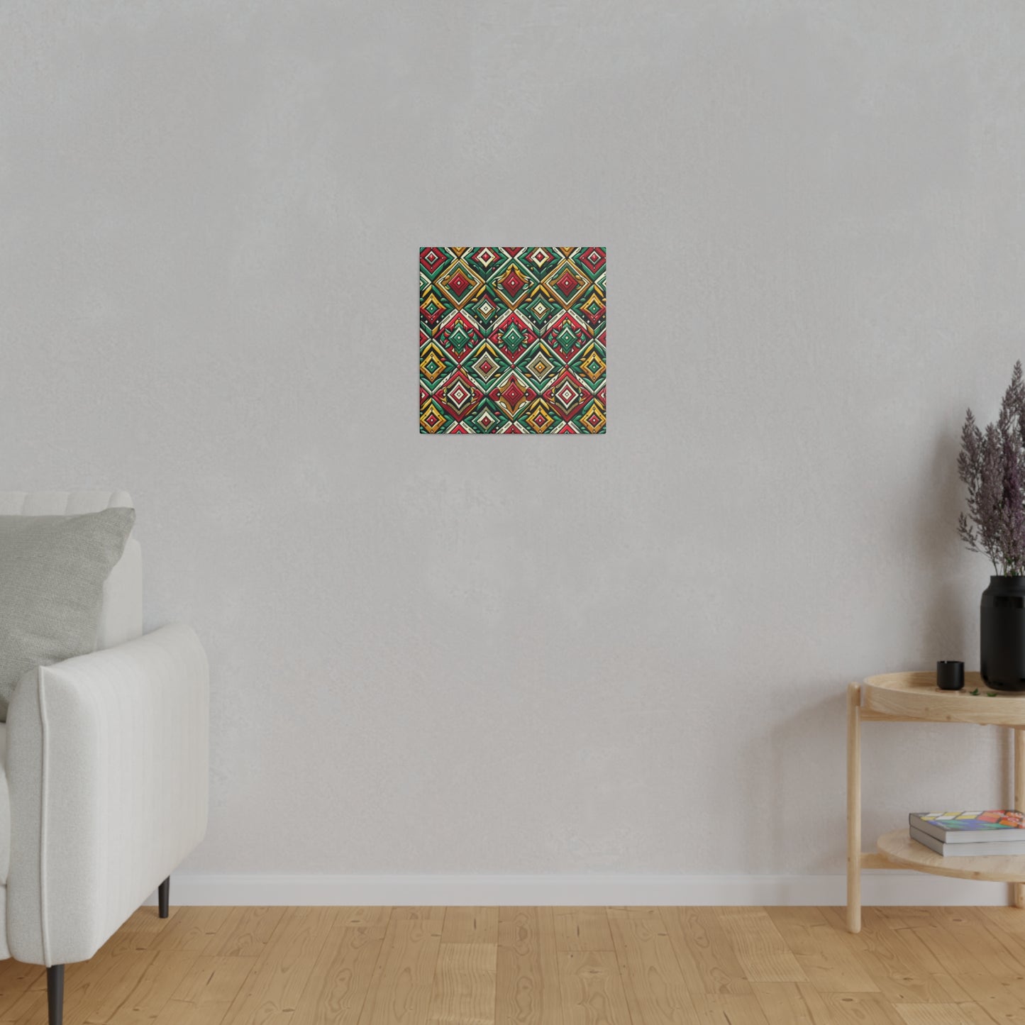 Tribal Geometric Canvas - Canvas