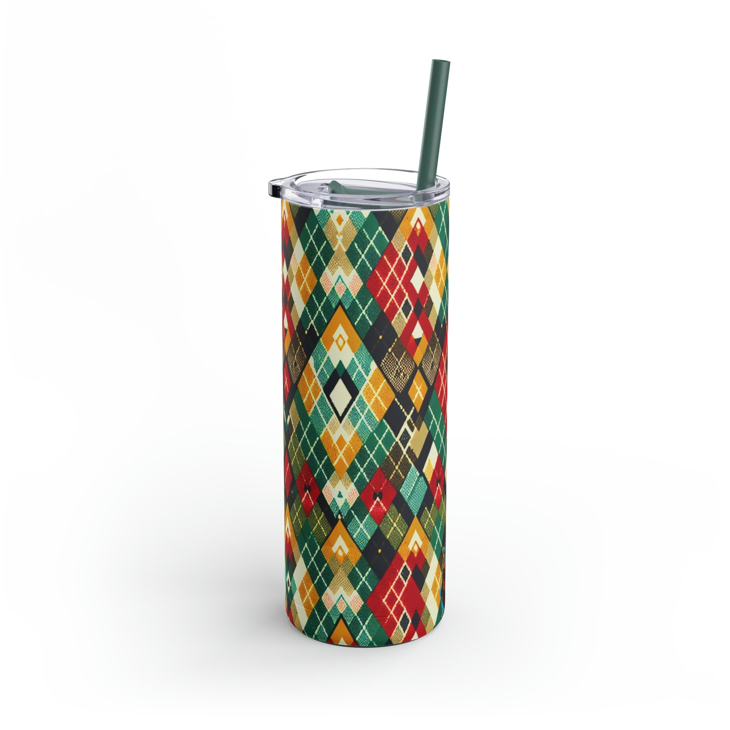 Geometric Patchwork Tumbler