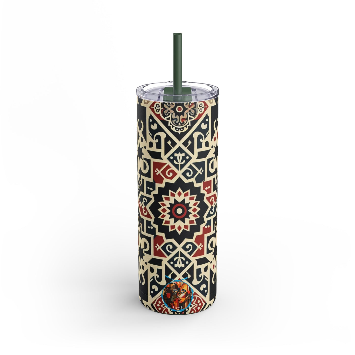 Mosaic Pattern Travel Tumbler