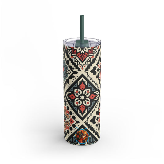 Bohemian Geometric Tumbler