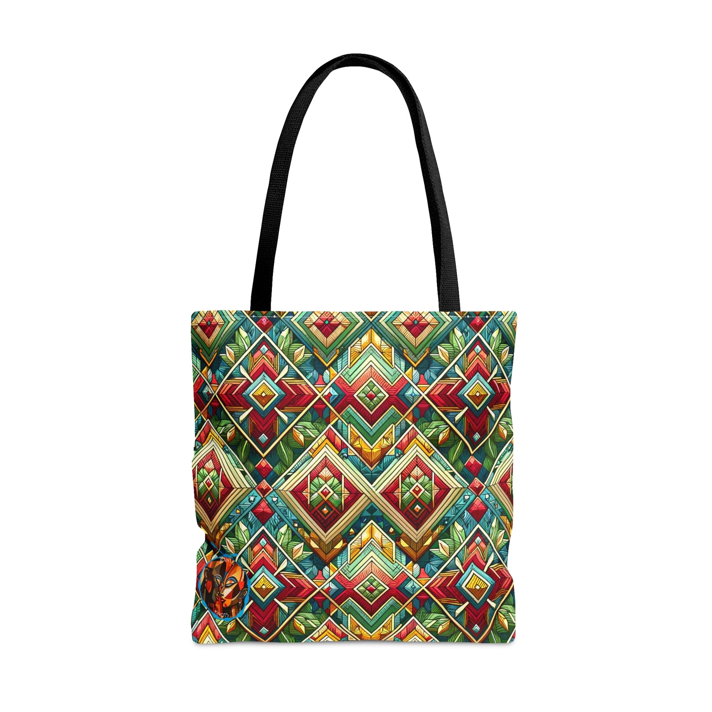 Vibrant Geometric Mosaic Tote Bag