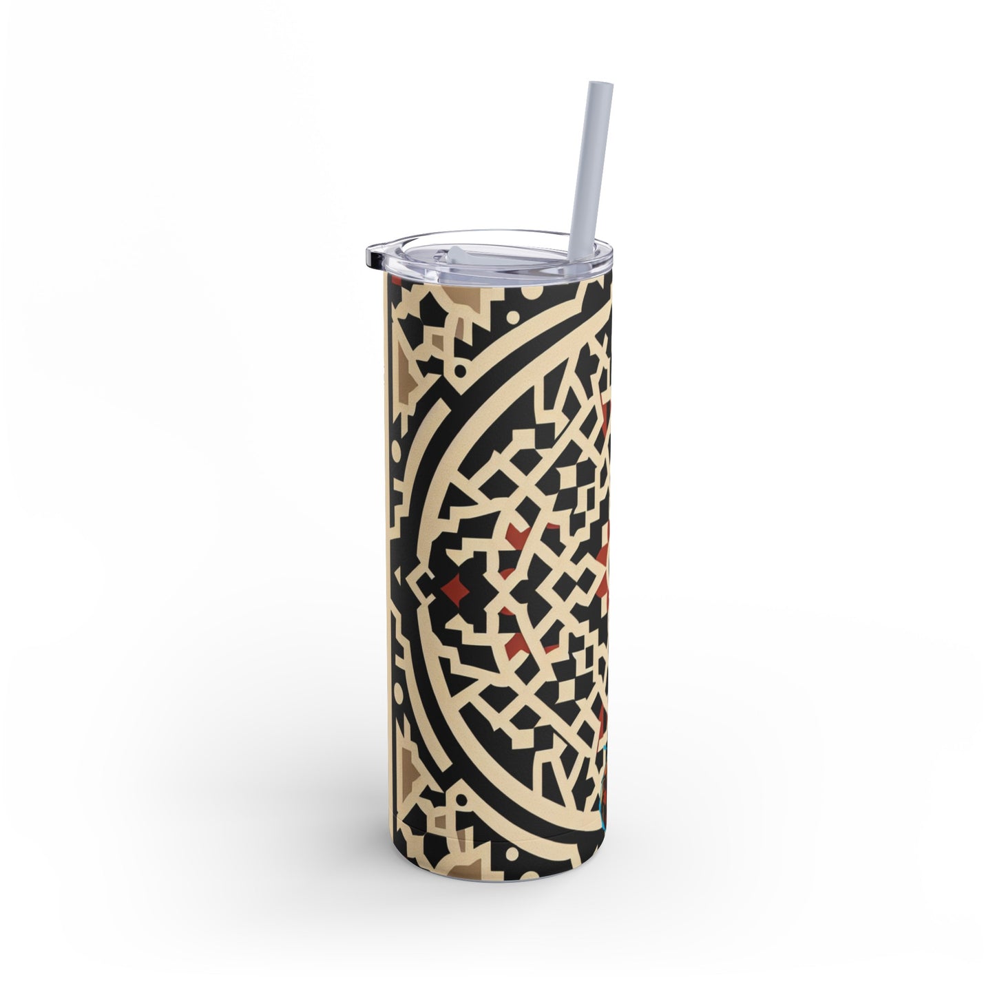 Geometric Arabesque Tumbler