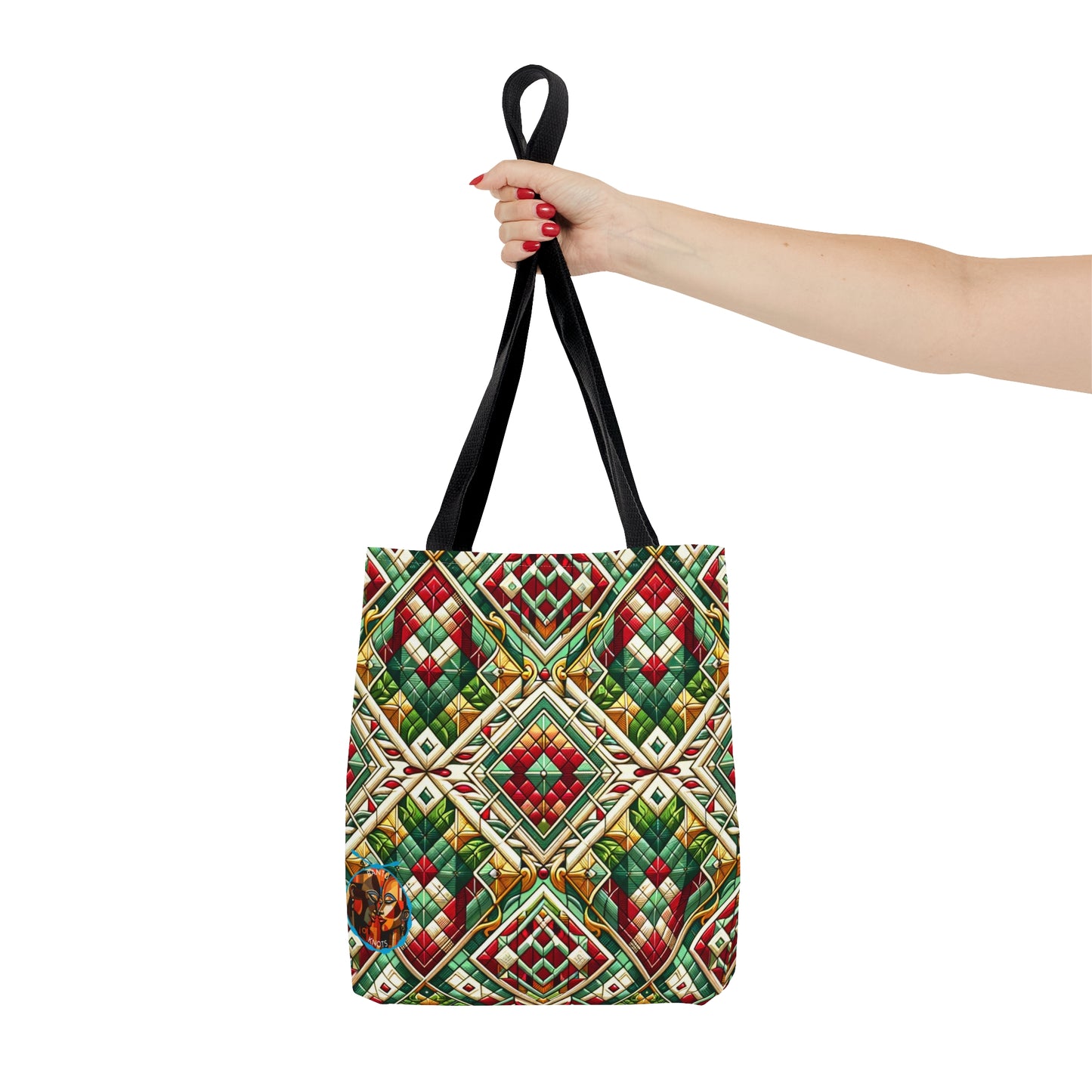 Geometric Elegance Artisan Tote Bag