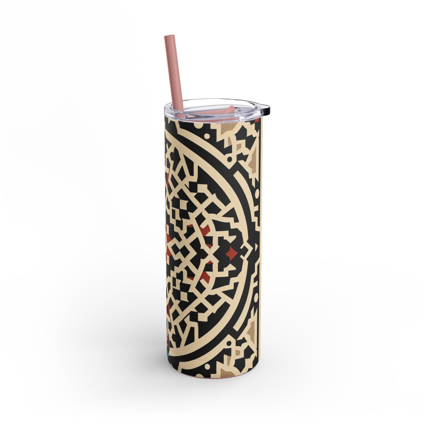 Geometric Arabesque Tumbler