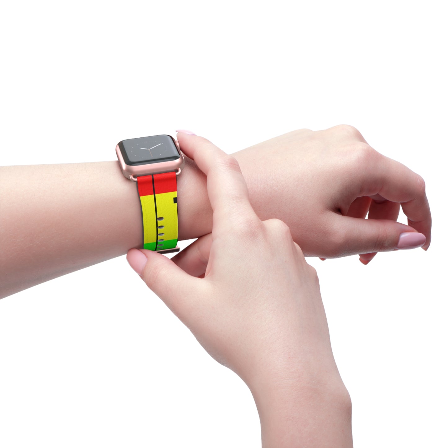 Rasta Watch Band
