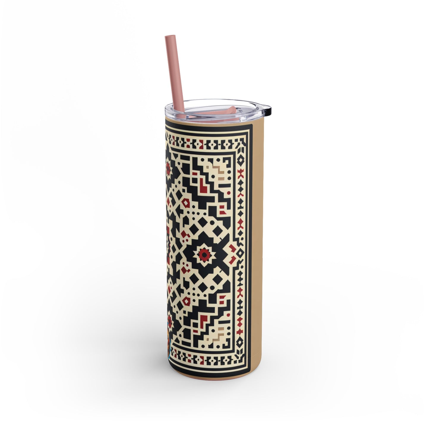 Tribal Pattern Insulated Tumbler
