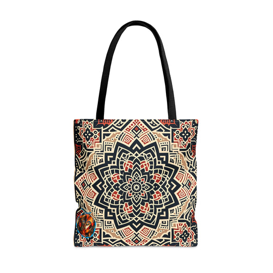 Bohemian Mandala Intricate Design Spacious Tote Bag
