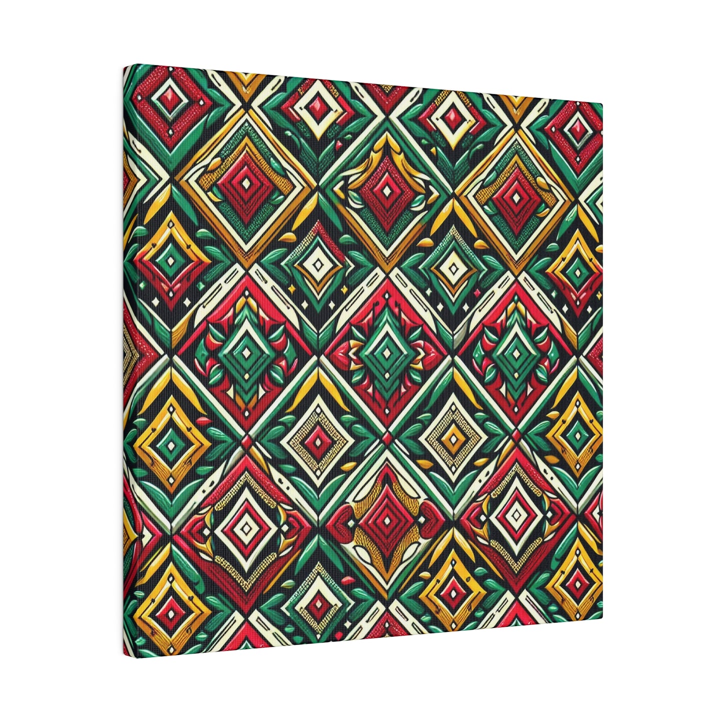 Tribal Geometric Canvas - Canvas