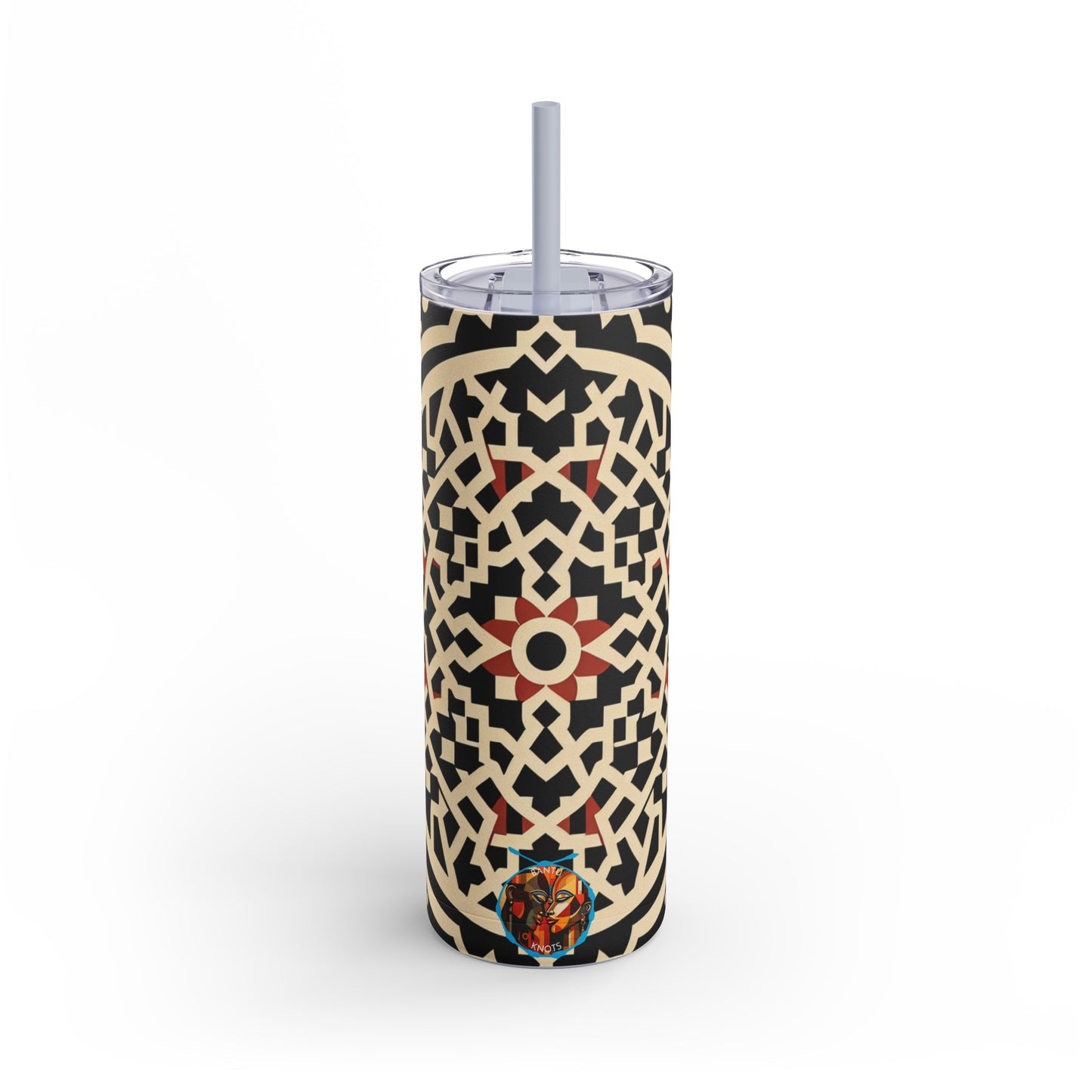 Geometric Arabesque Tumbler