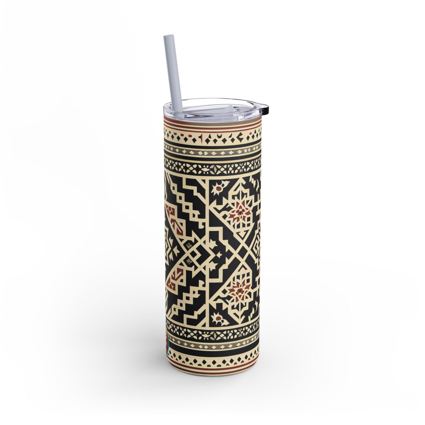 Tribal Pattern Insulated Tumbler