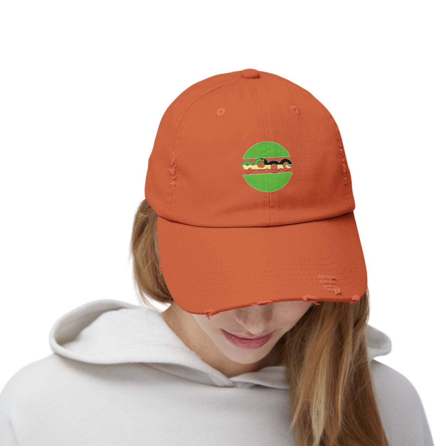 BOOG Unisex Distressed Cap