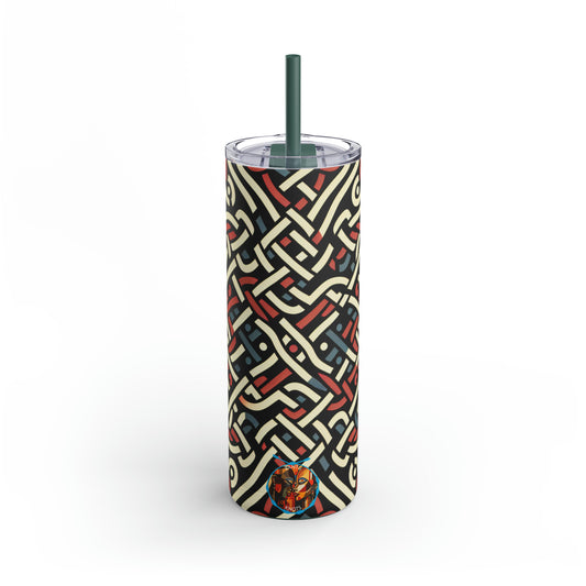 Intricate Maze Art Tumbler