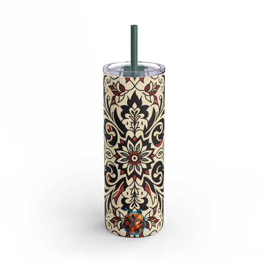 Baroque Floral Tumbler