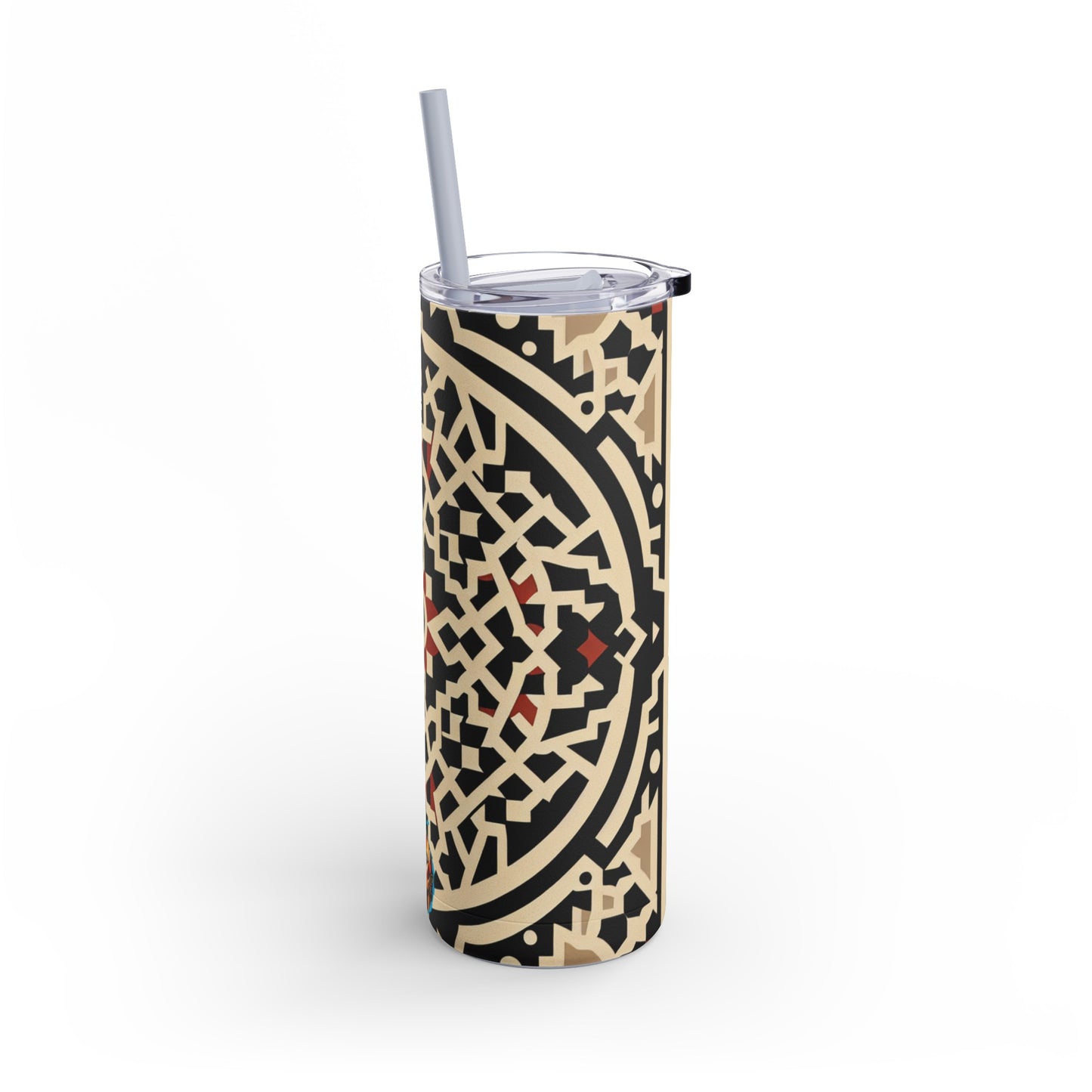 Geometric Arabesque Tumbler